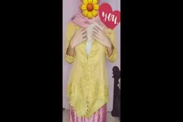 Live Ukhti Kebaya Hijab Pink Menggoda Viral Streaming Lumer